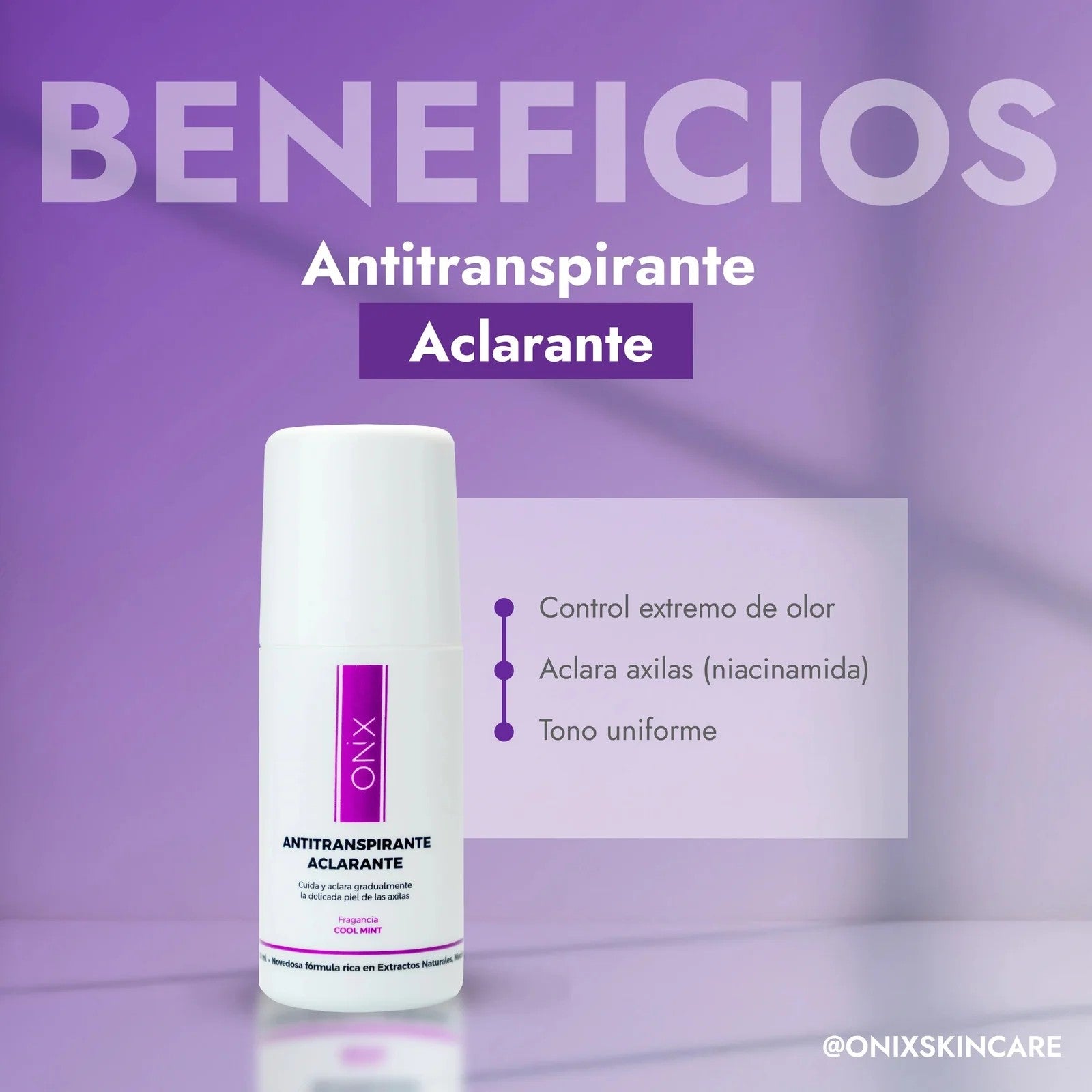 ONIX SKINCARE - Antitranspirante Aclarante